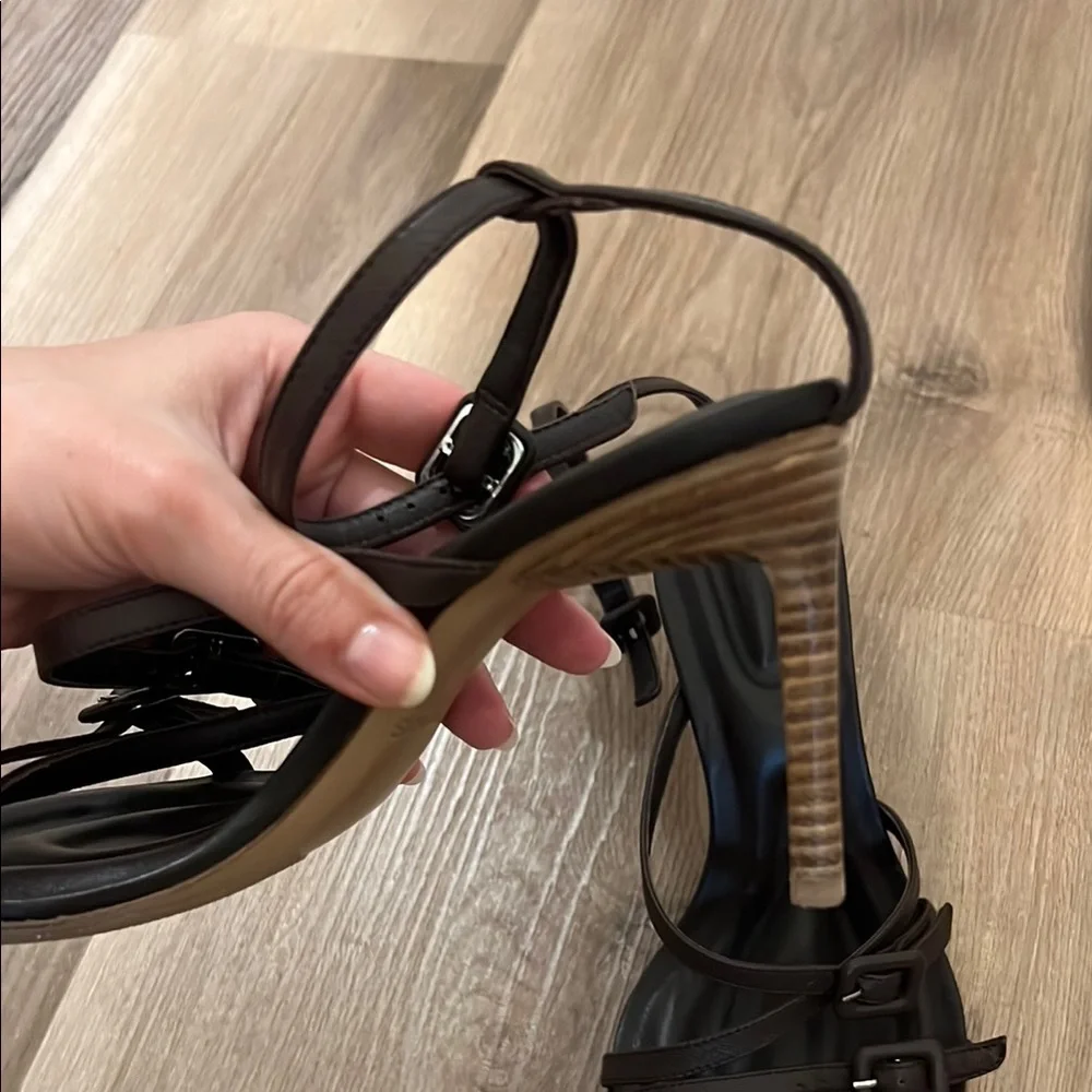 Jacquemus Brown High Heel Sandals - Picture 10 of 12